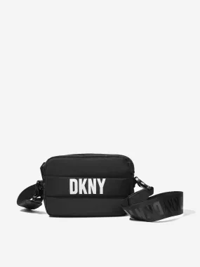 DKNY Girls Logo Crossbody Bag in Black