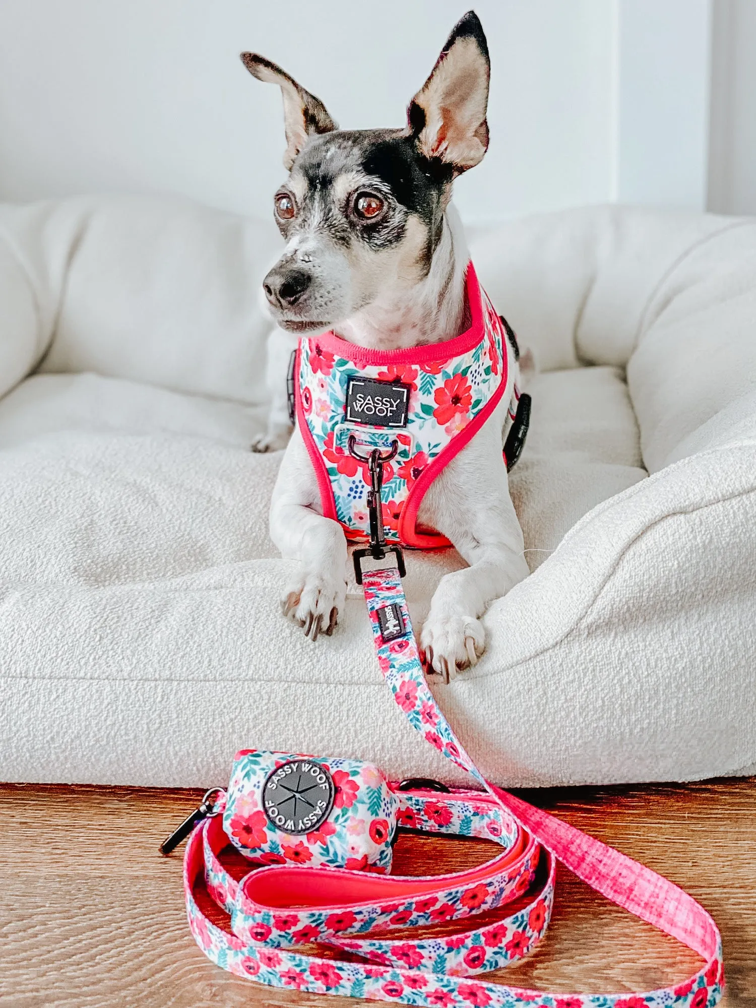 Dog Waste Bag Holder - Floral Frenzy