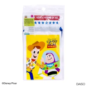 Drawstring plastic bag with bottom gusset A (Toy Story)