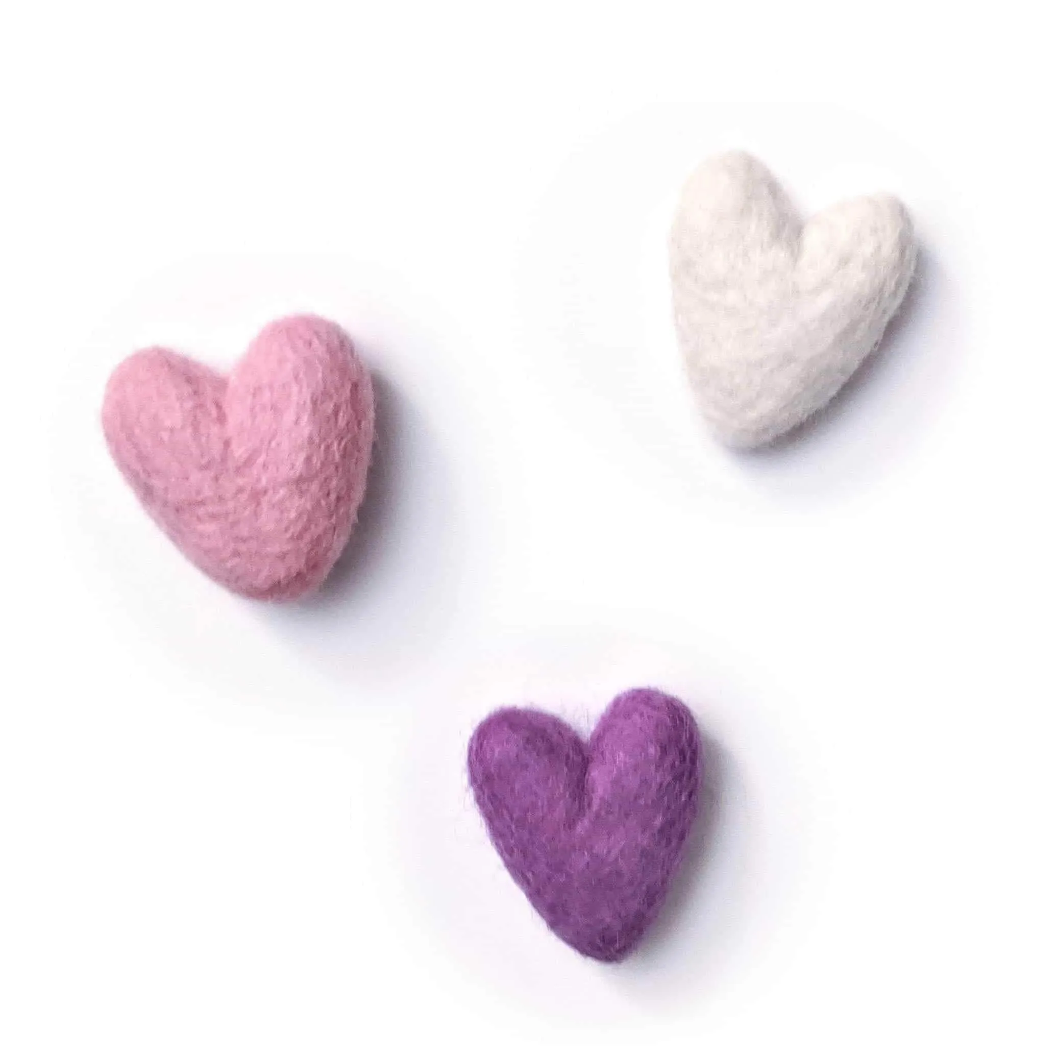 Eco Fabric Fresheners - Purple Valentine's - Set of 3