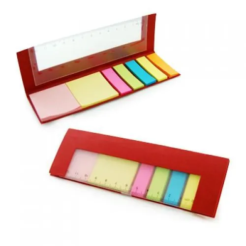 Eco Friendly Post-It Pad With Ruler