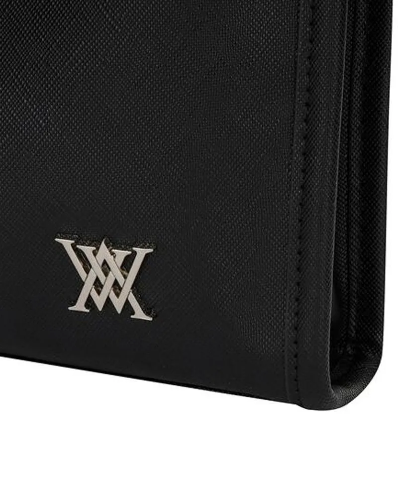 Edge Logo Clutch - Black