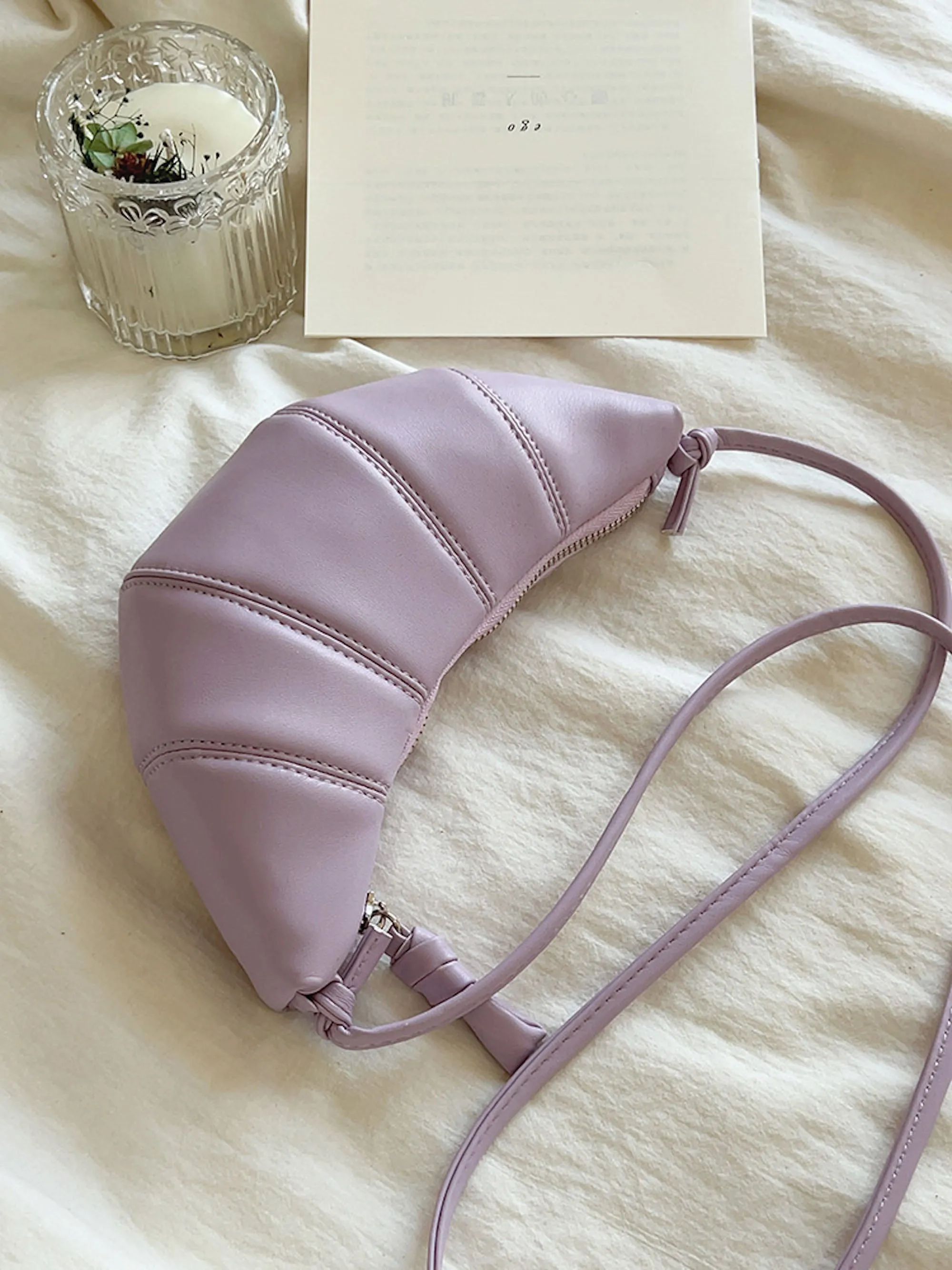 Elena Handbags Small Croissant Bag