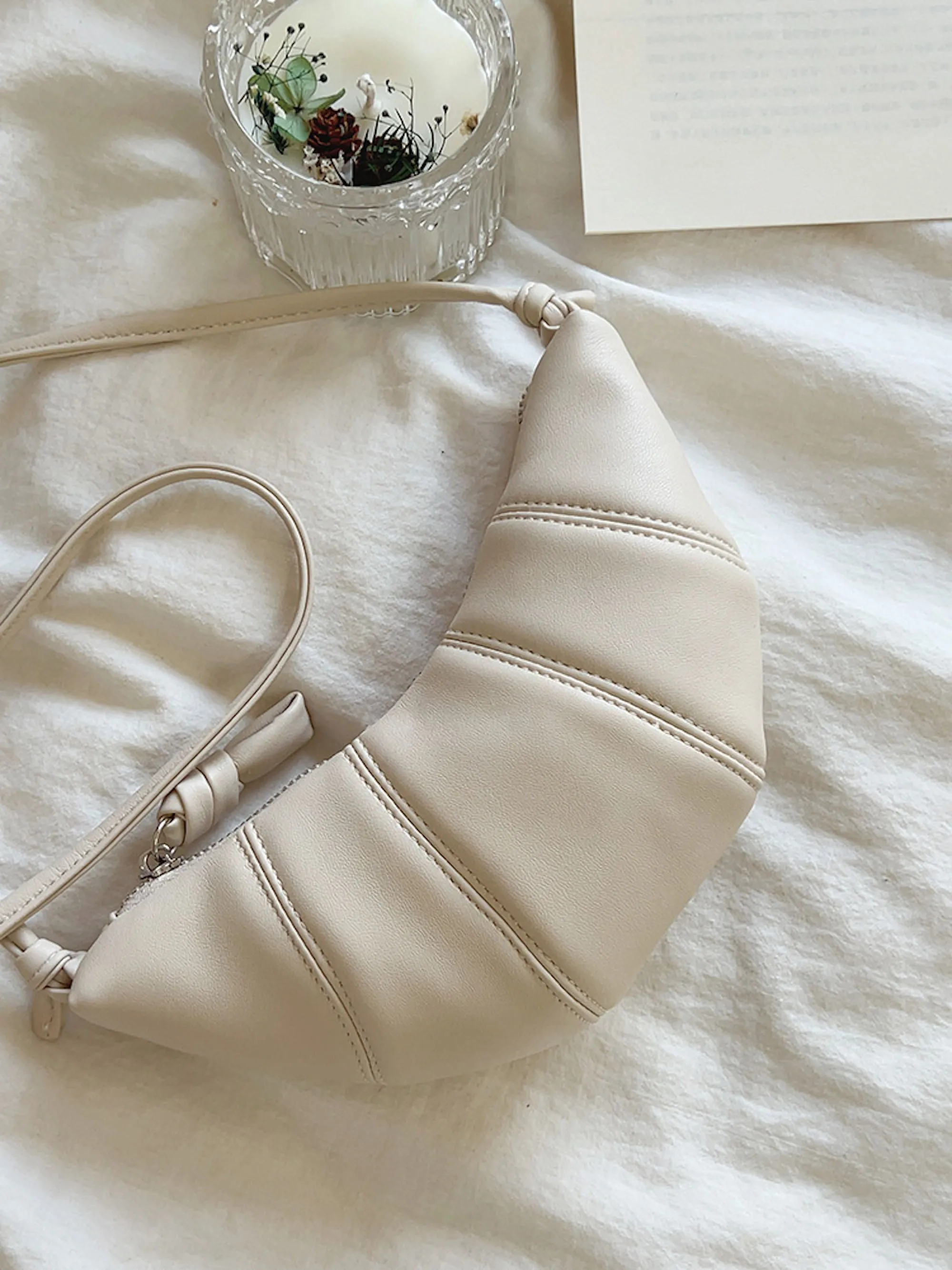 Elena Handbags Small Croissant Bag