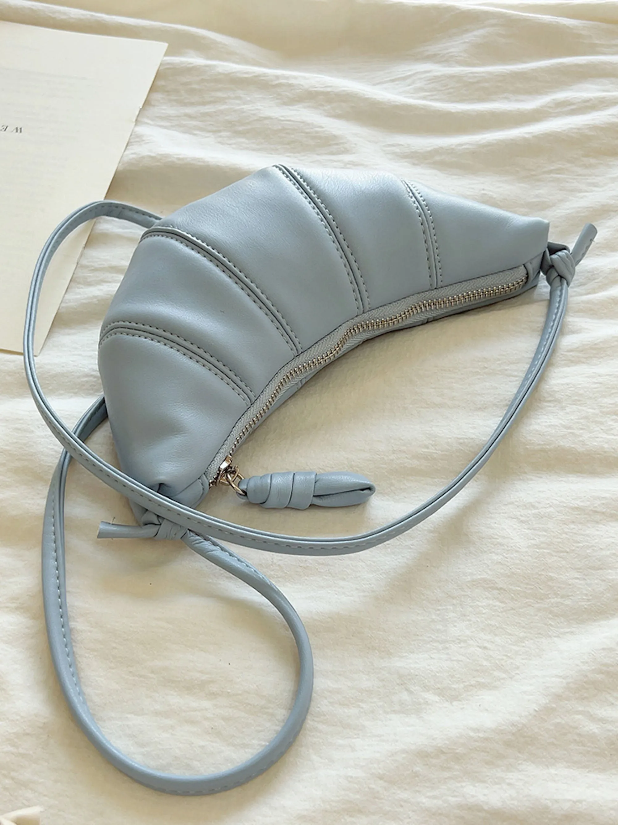 Elena Handbags Small Croissant Bag