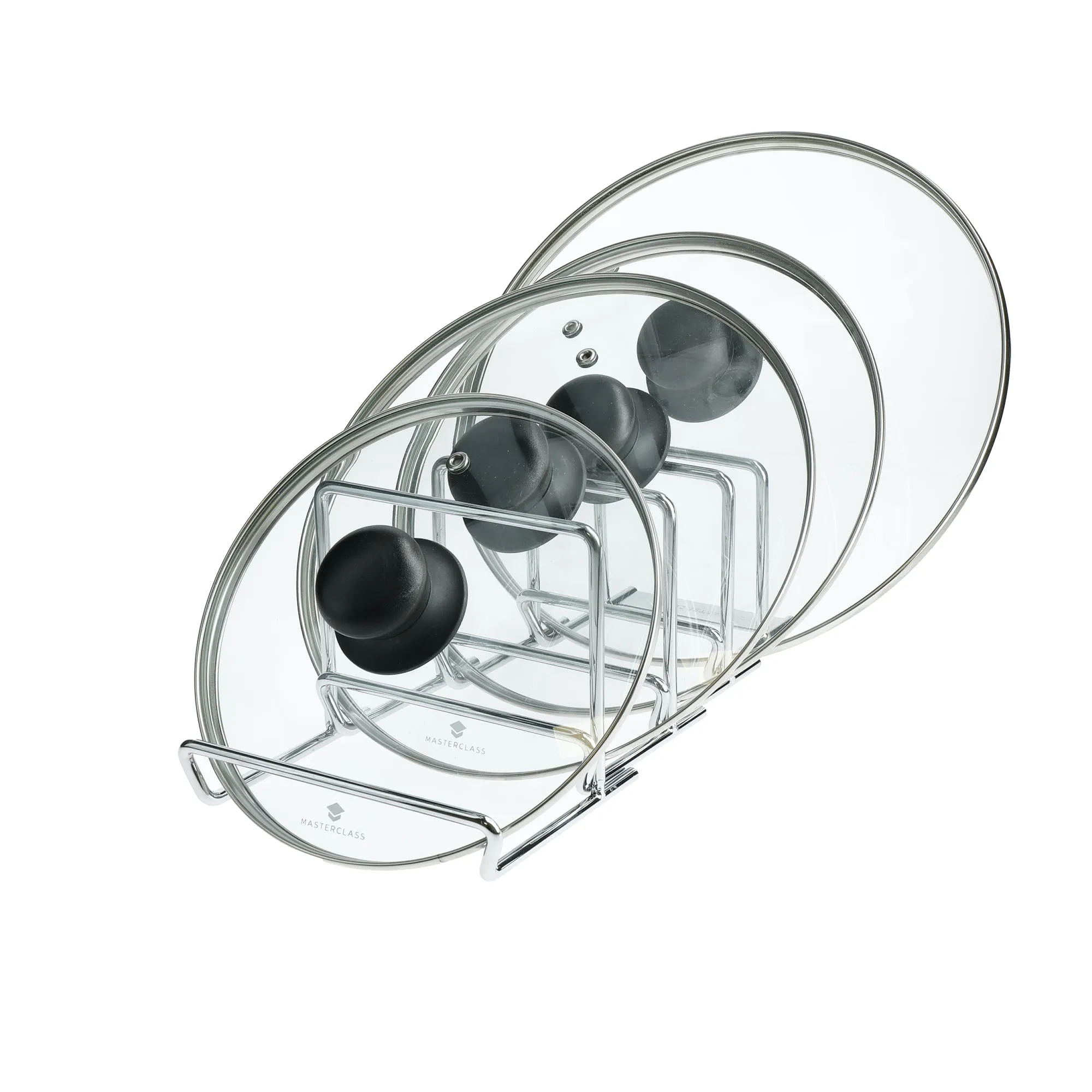 Expanding Pan Rack & Saucepan Lid Holder