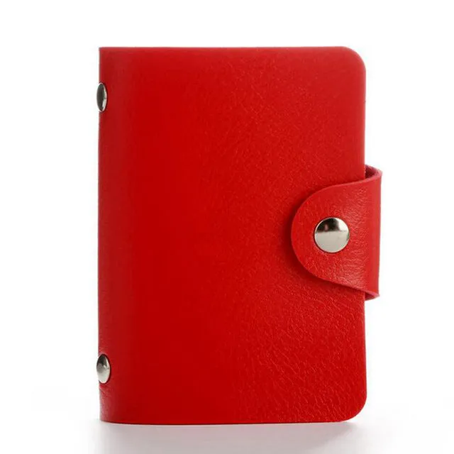 Fashion PU Leather ID Passport Card Wallet