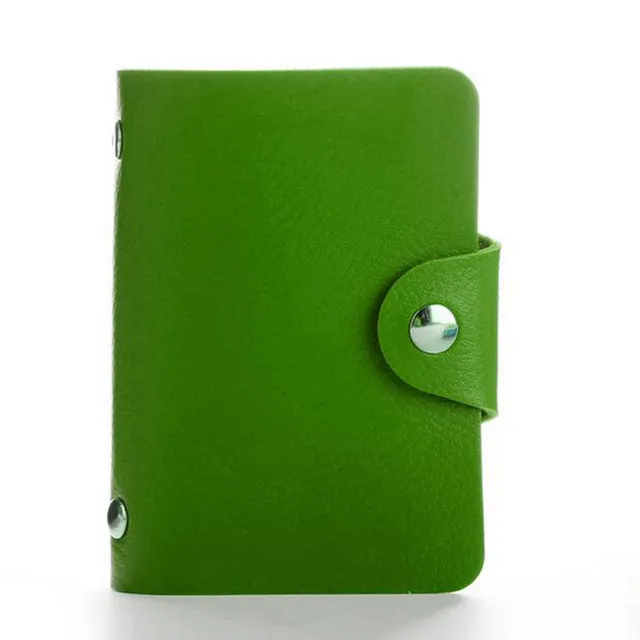 Fashion PU Leather ID Passport Card Wallet