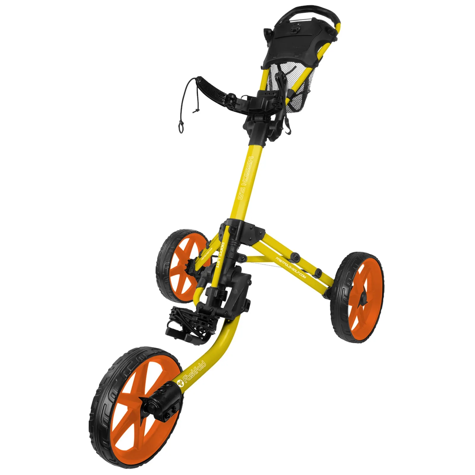 FastFold Mission 5.0 Trolley - Orange Wheels