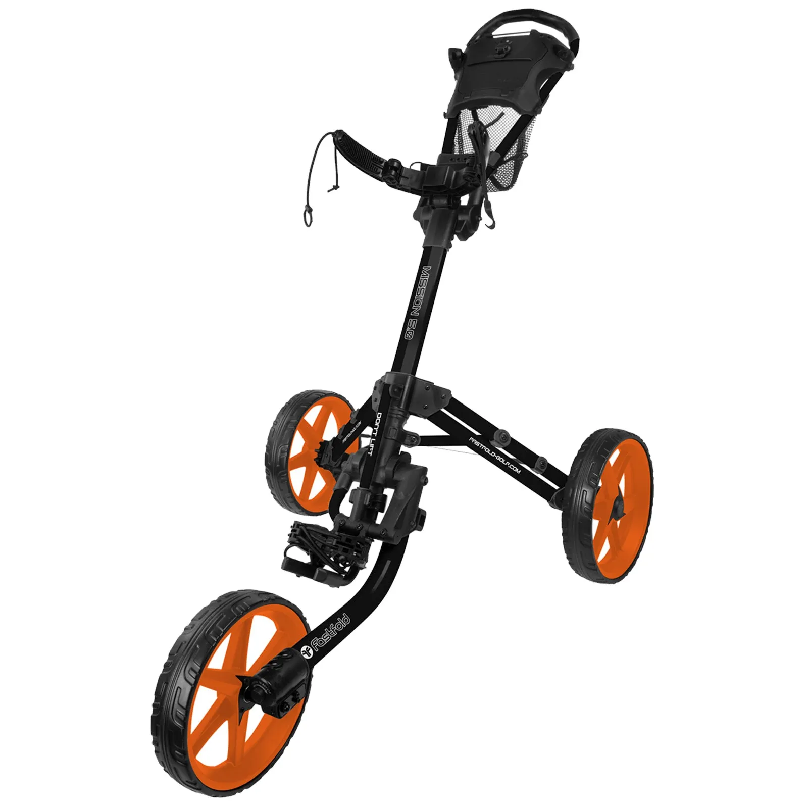 FastFold Mission 5.0 Trolley - Orange Wheels