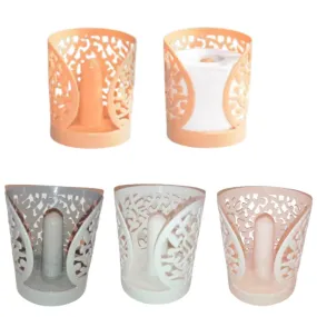 Floral Tissue Holder, Stylish Floral Round Shape Tissue holder for kitchen