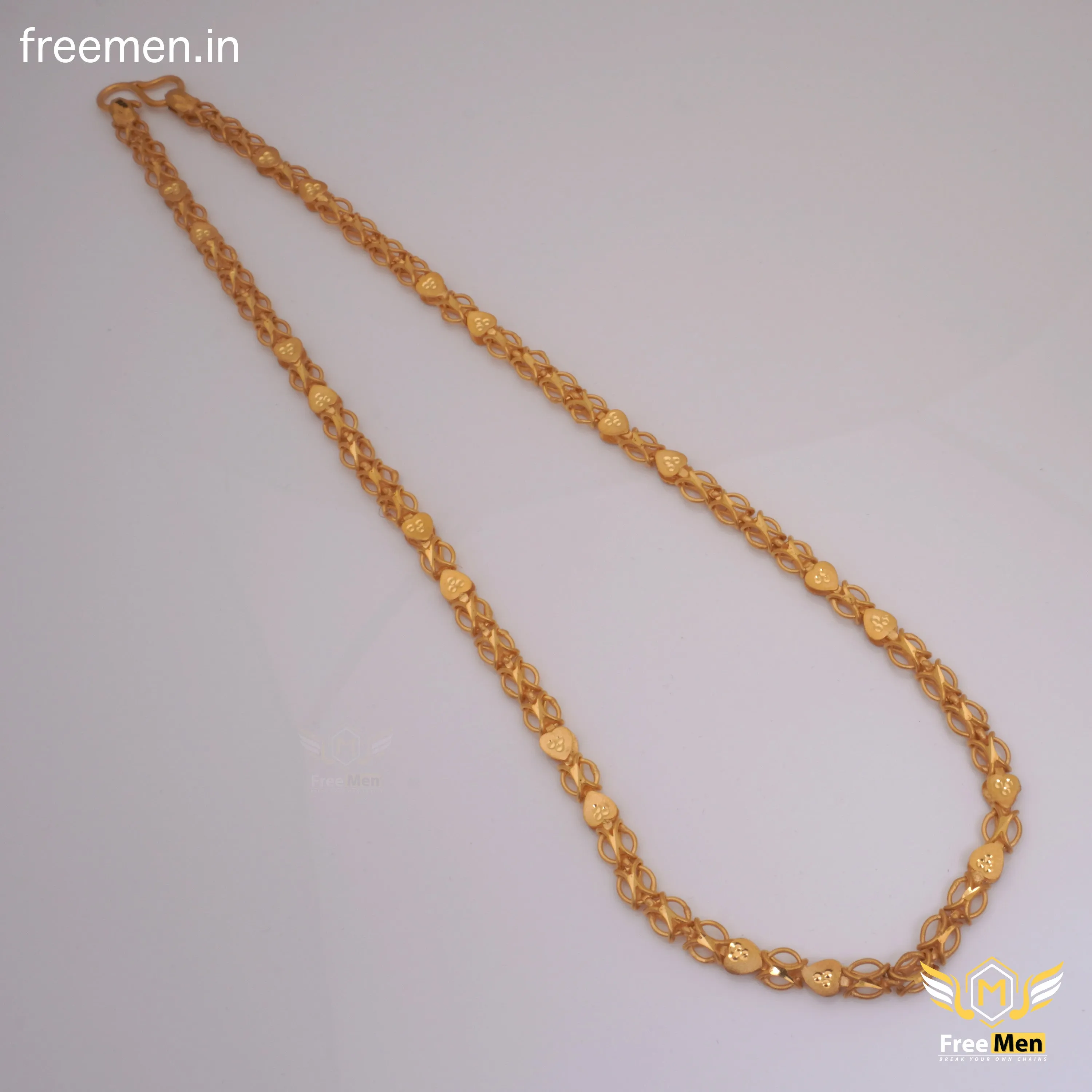 Freemen Amazing Pan C2C Gold Chain for Men - FMG282