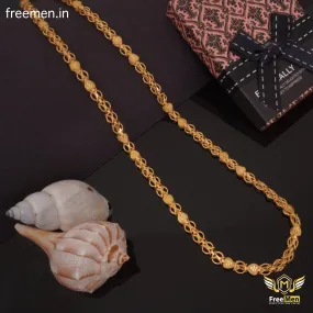 Freemen Amazing Pan C2C Gold Chain for Men - FMG282