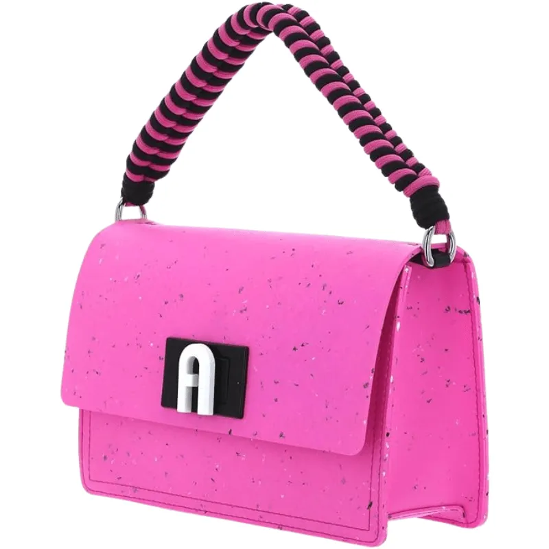 Furla 1927 Soft Mini Crossbody - Toni Fucsia   Nero