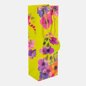 Gift Bag Bottle - Anemones