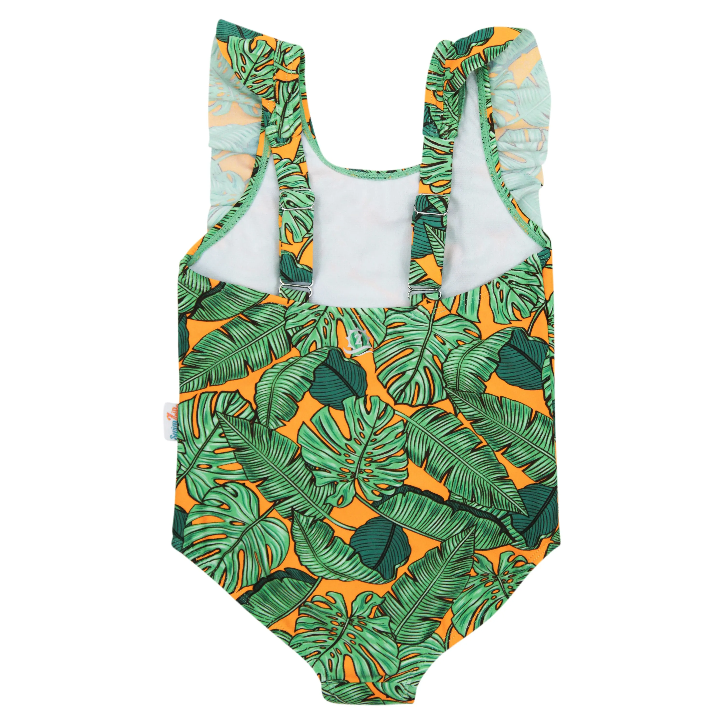 Girls Ruffle One-Piece Swimsuit | "Too Sweet" The Tropics