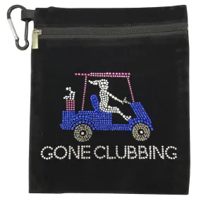 Gone Clubbing Bling Golf Accessory Bag