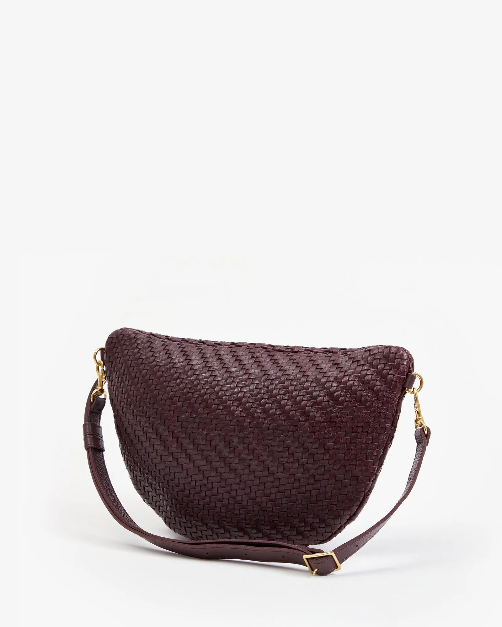 Grande Fanny Plum Woven Zig Zag