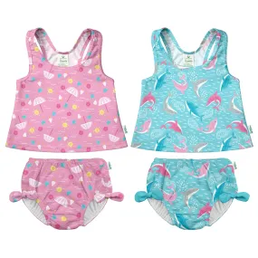 Green Sprouts, Inc. - Bow Tankini w/built in Swim Diaper