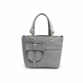 Grey Formal Shoulder Bag P56120