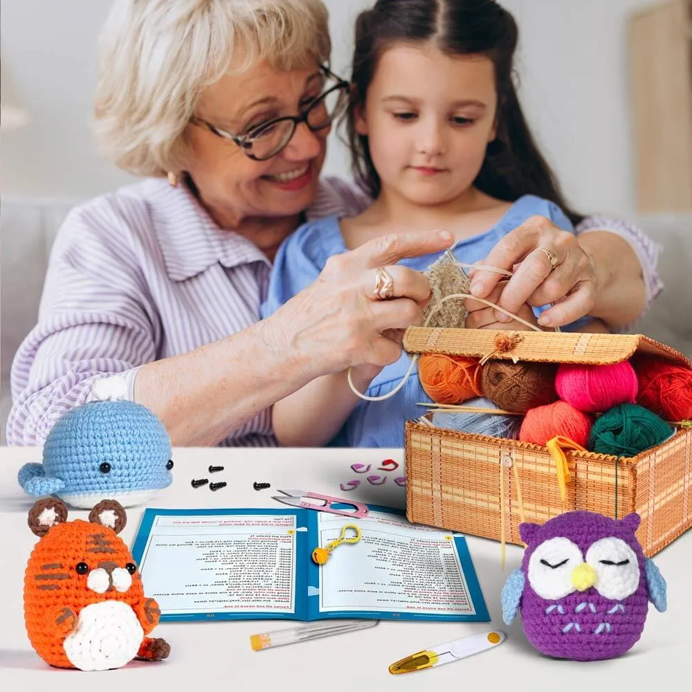 Hamster Couple - Crochet Kit