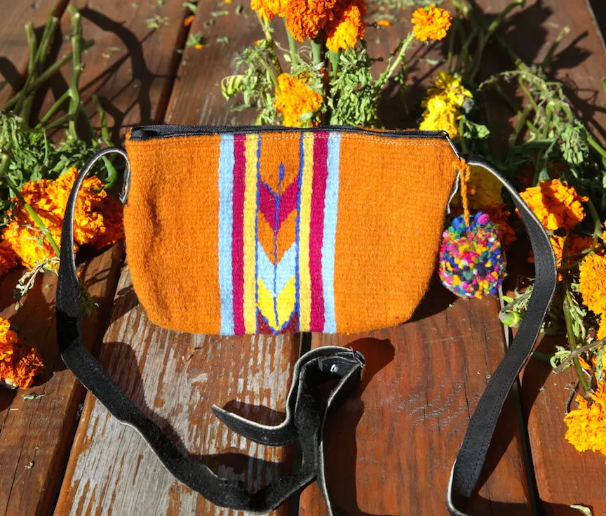 Handwoven Zapotec Cross-Body Clutch