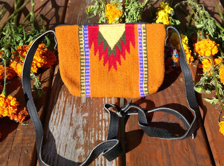 Handwoven Zapotec Cross-Body Clutch