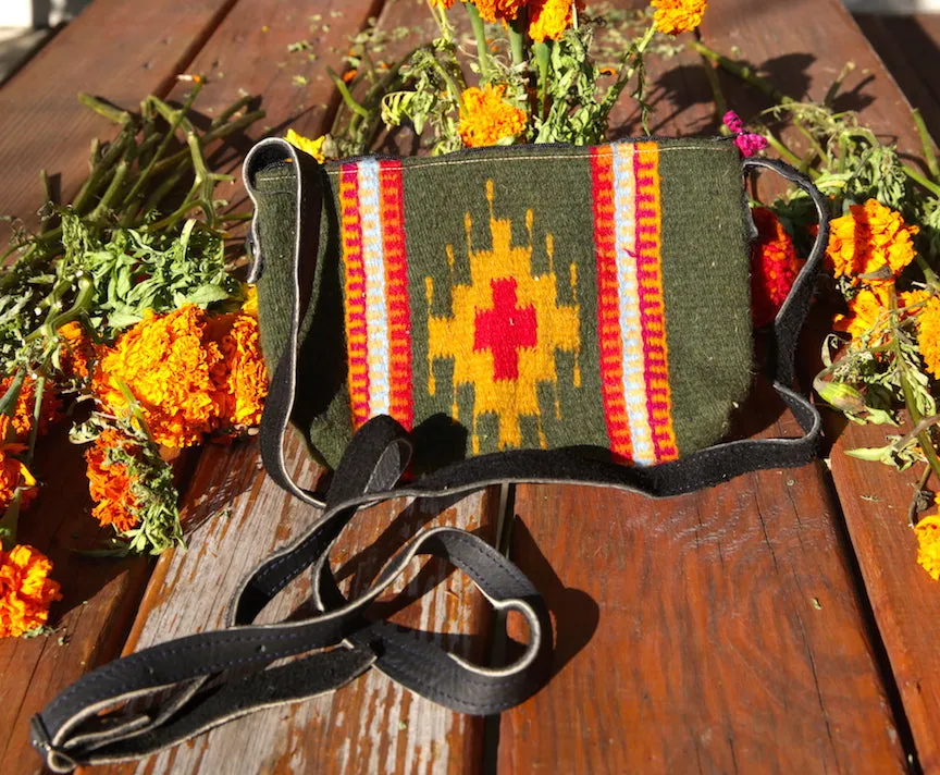 Handwoven Zapotec Cross-Body Clutch