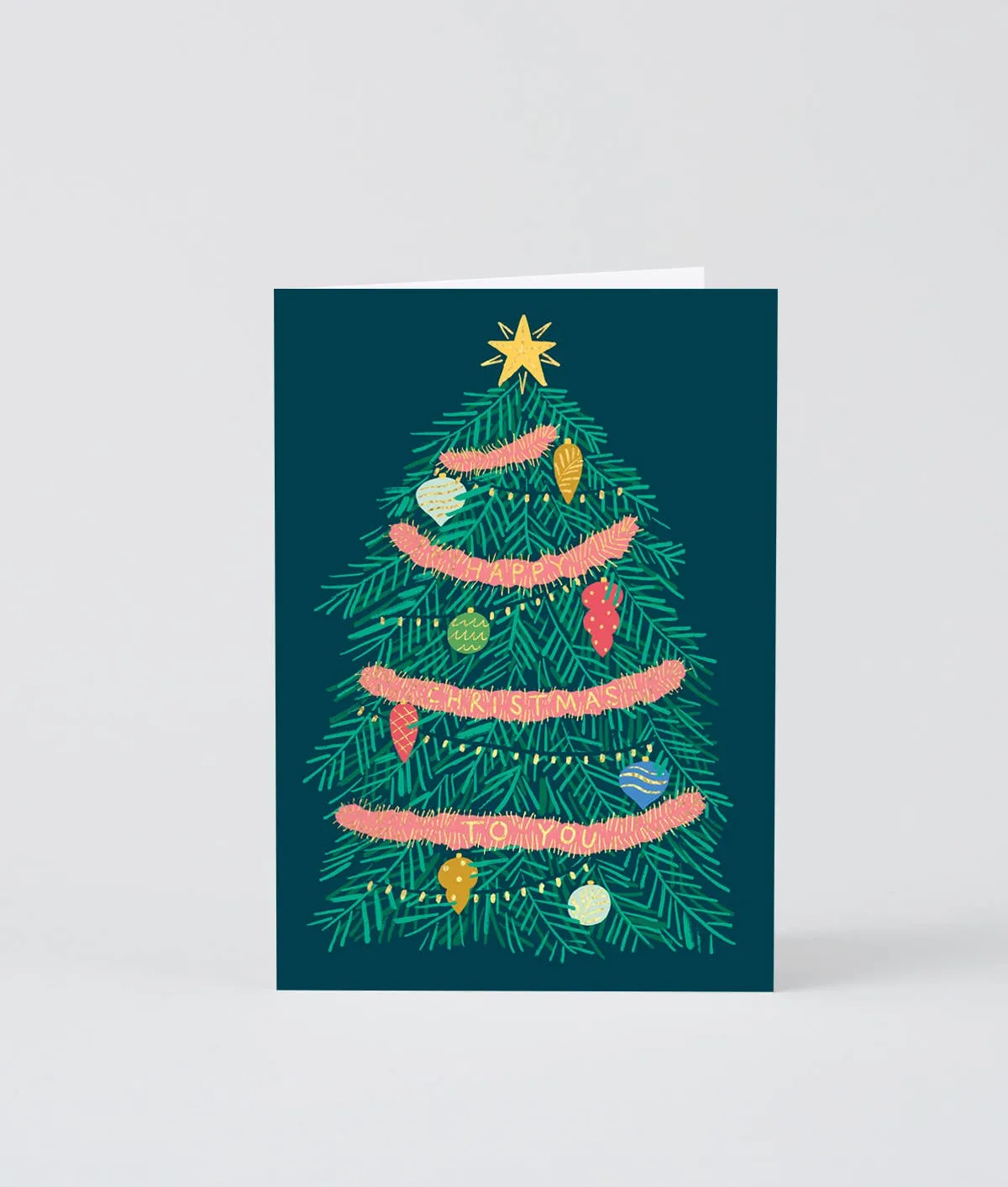 'Happy Christmas To You' Holiday Greeting Card