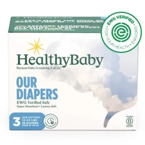 HealthyBaby Diapers - Size 3 - 58ct