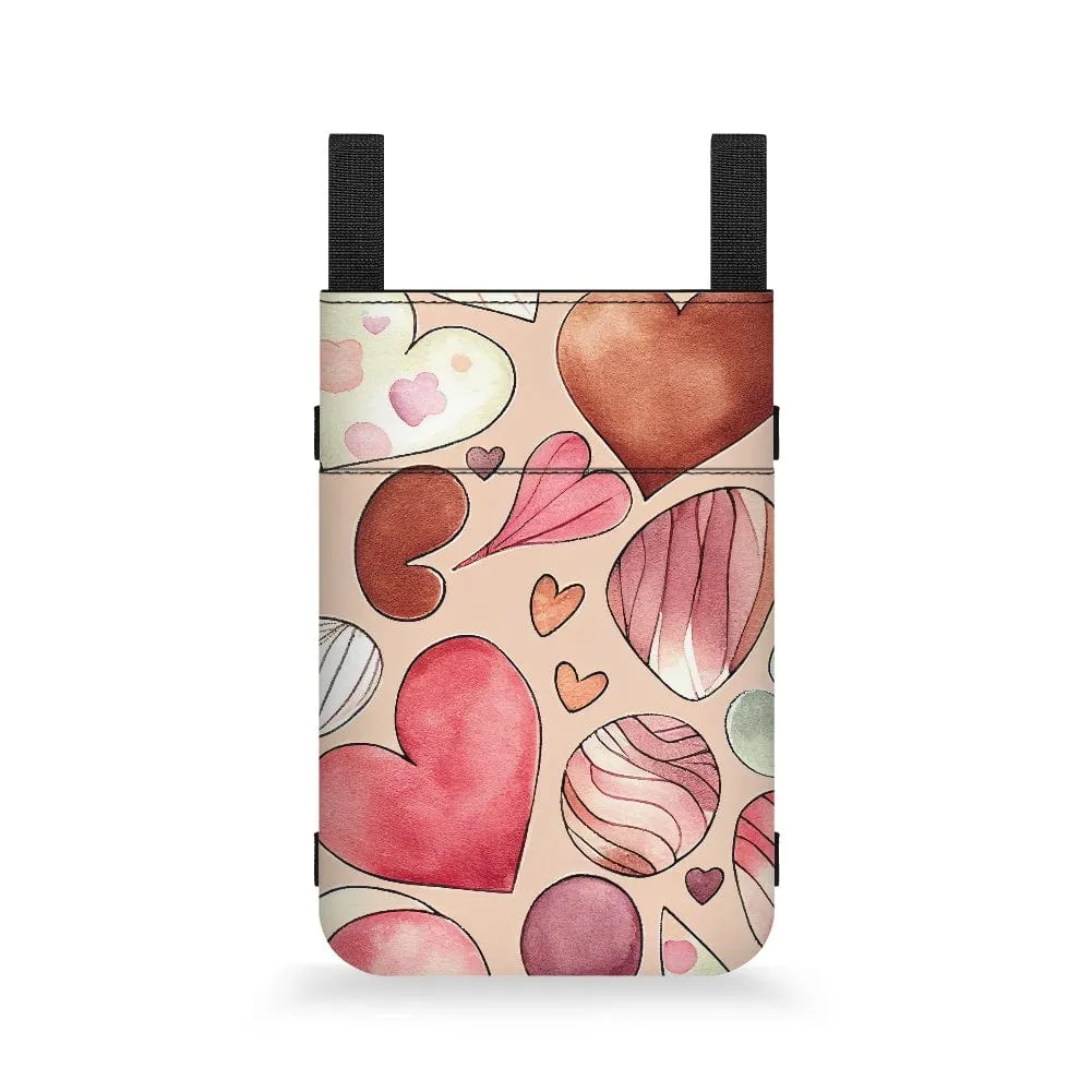 Hearts Crutch storage bag