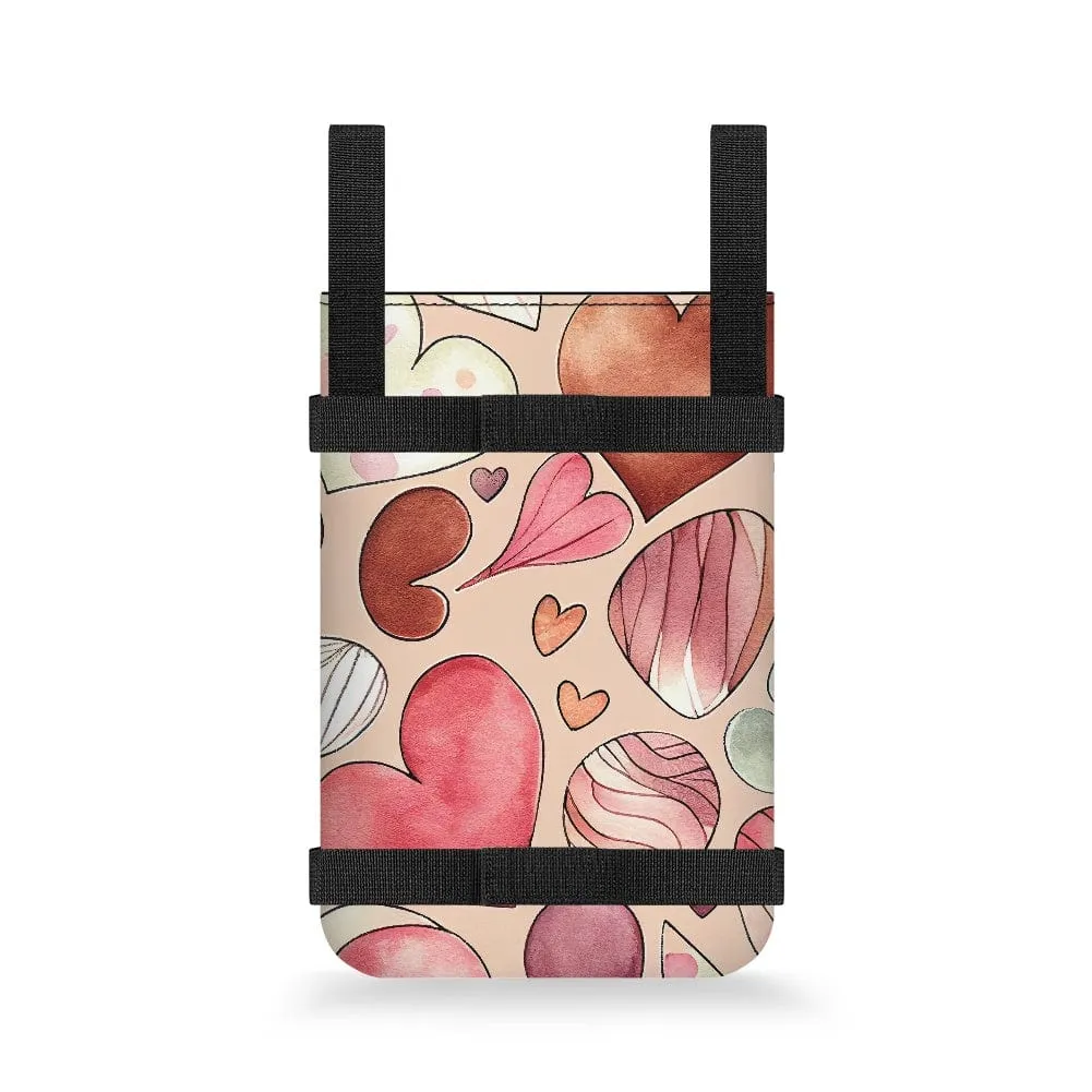 Hearts Crutch storage bag