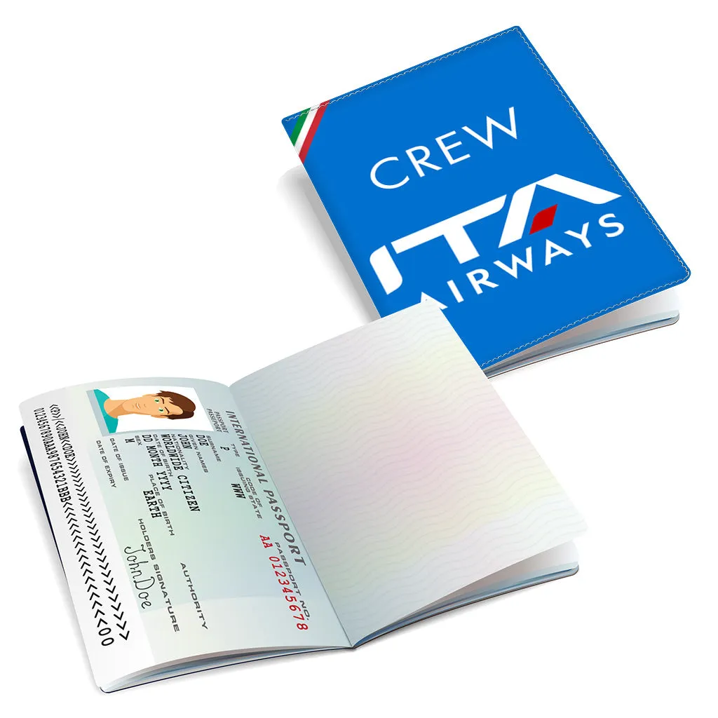 ITA Airways Logo Passport Cover