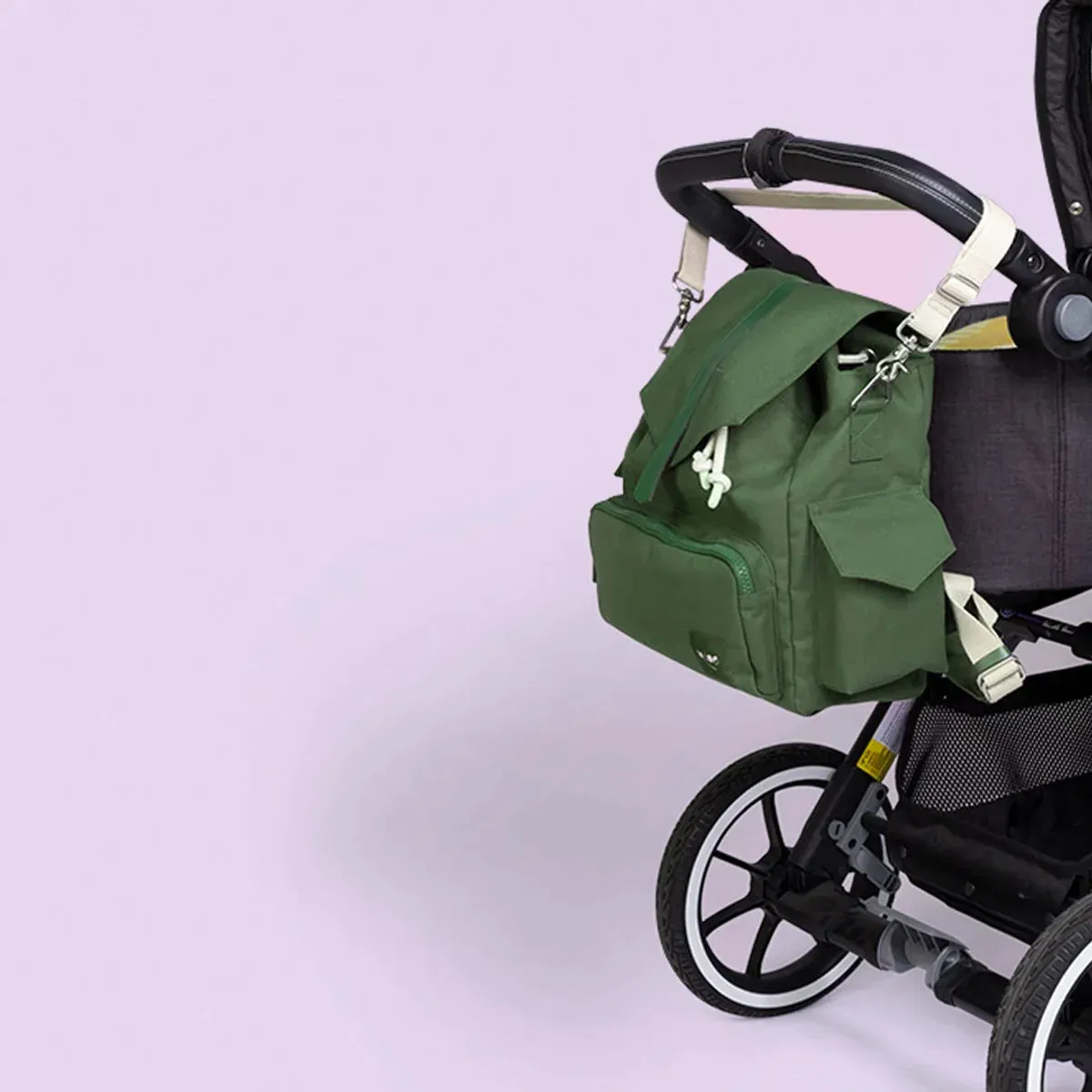 KAOS Ransel Diaper Bag | Green Vegan