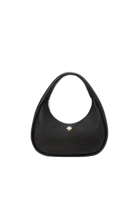 Kate Spade Kayla Crescent Shoulder Bag In Black KK054