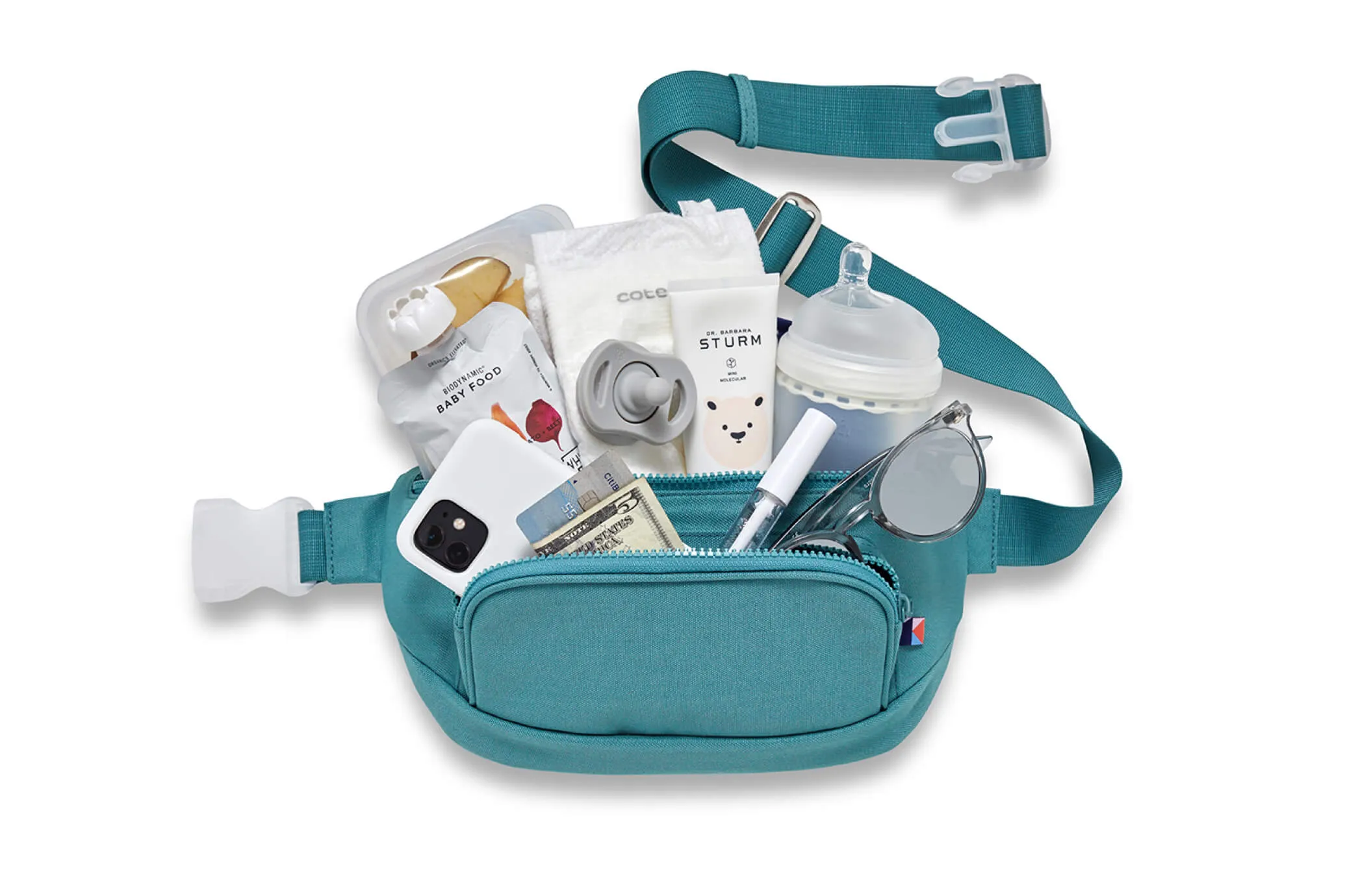 Kibou Travel Diaper Bag - Jade