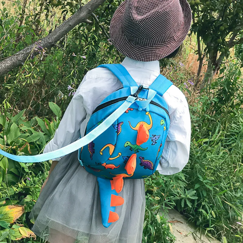 Kids Cartoon Backpack Rucksack with Anti-Lost Strap Preschool Bag for Boys Girls