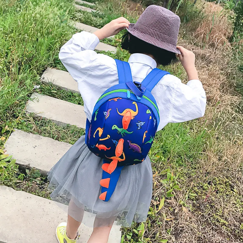 Kids Cartoon Backpack Rucksack with Anti-Lost Strap Preschool Bag for Boys Girls