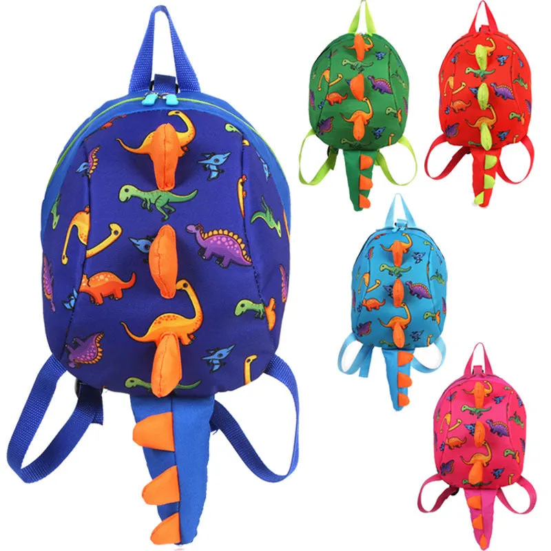 Kids Cartoon Backpack Rucksack with Anti-Lost Strap Preschool Bag for Boys Girls