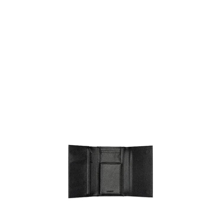 Lambert The Atlas - Black Vegan Leather Passport Holder