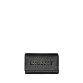 Lambert The Atlas - Black Vegan Leather Passport Holder