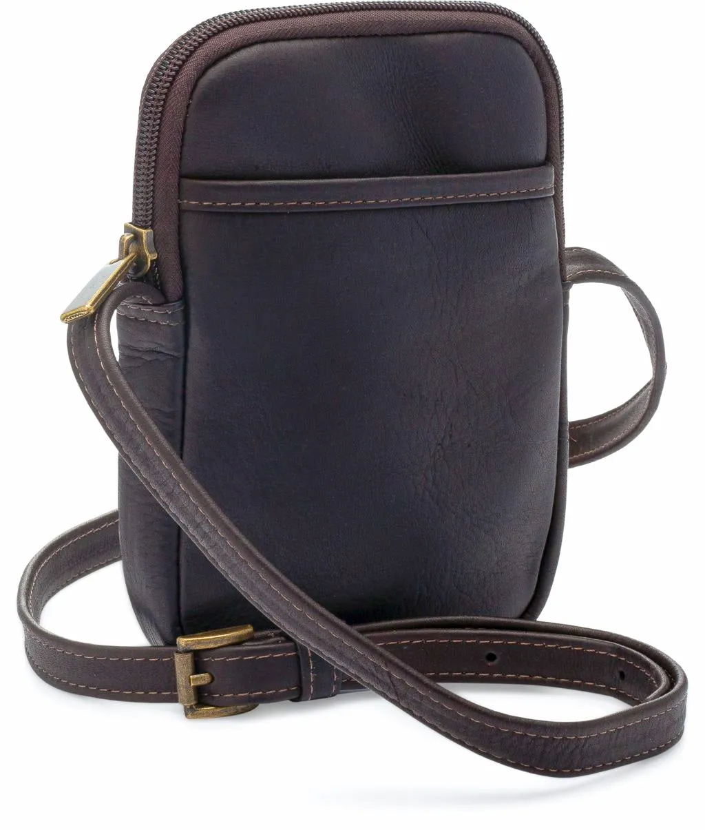 Le Donne Leather Cinder Smartphone Crossbody