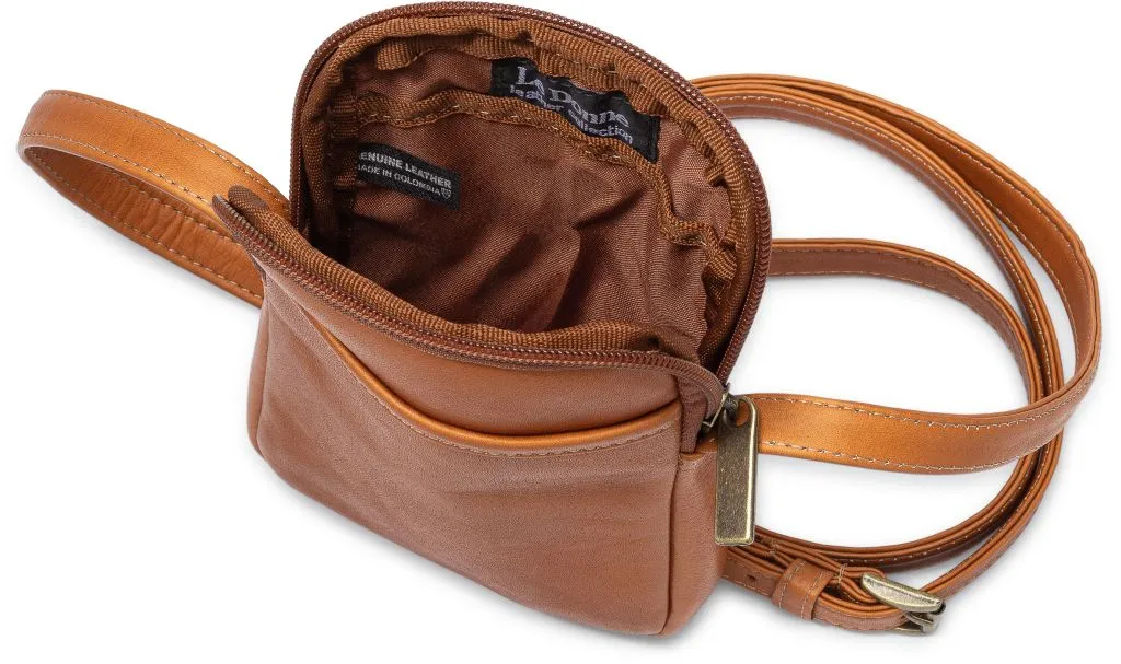 Le Donne Leather Cinder Smartphone Crossbody