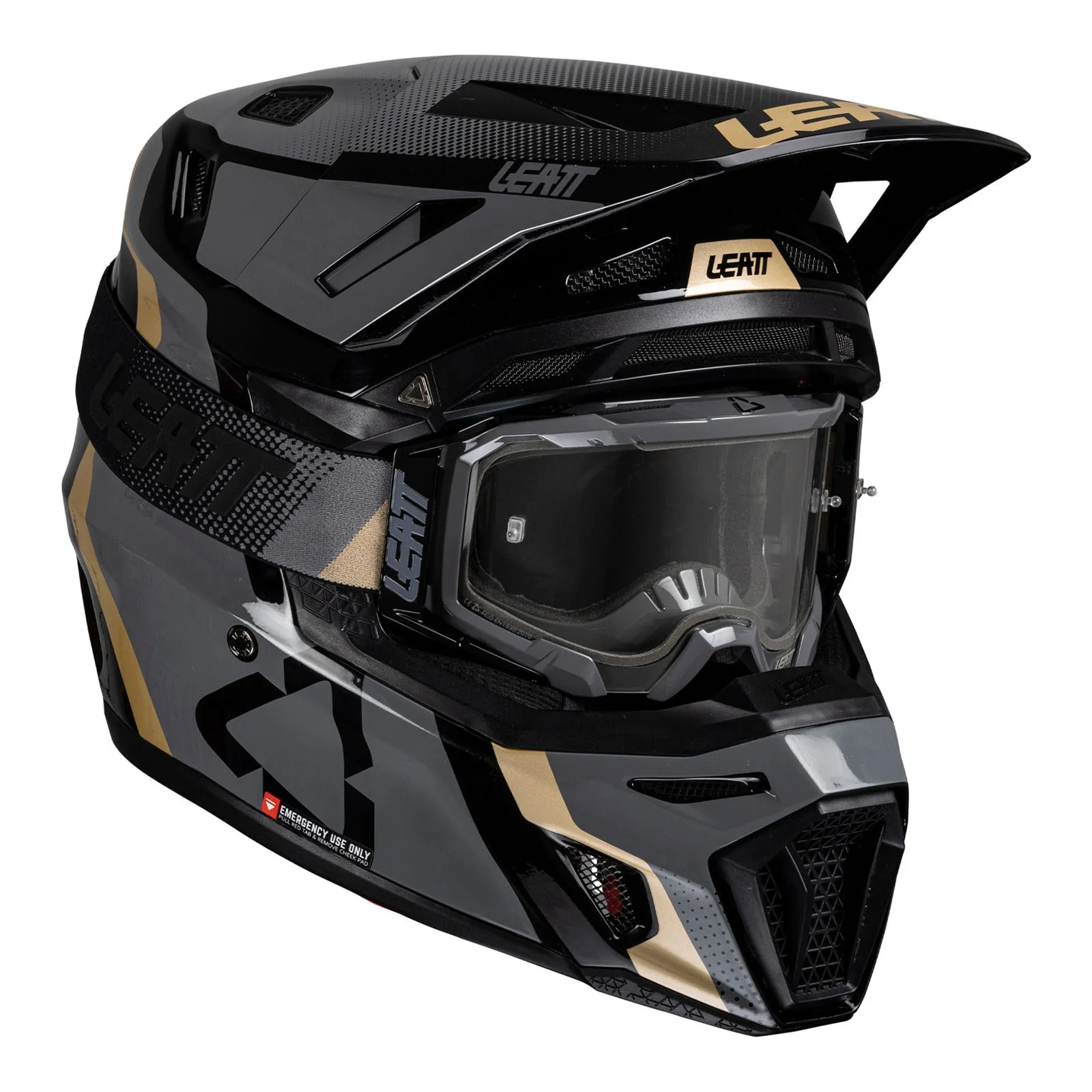 Leatt 2025 8.5 Helmet Kit - Black