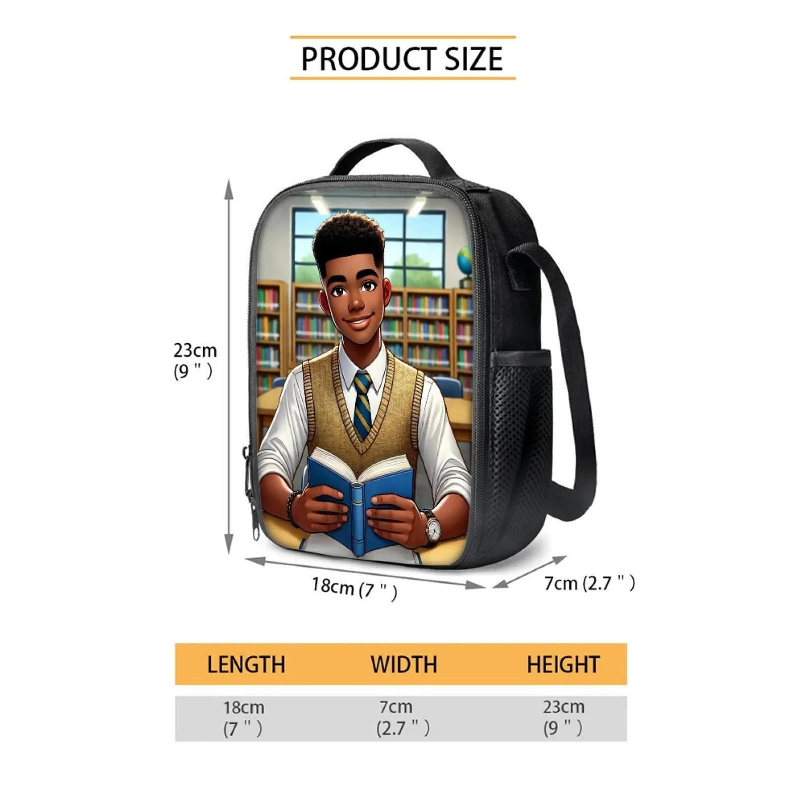 Let's Get LITerature - Liam Lunch Bag