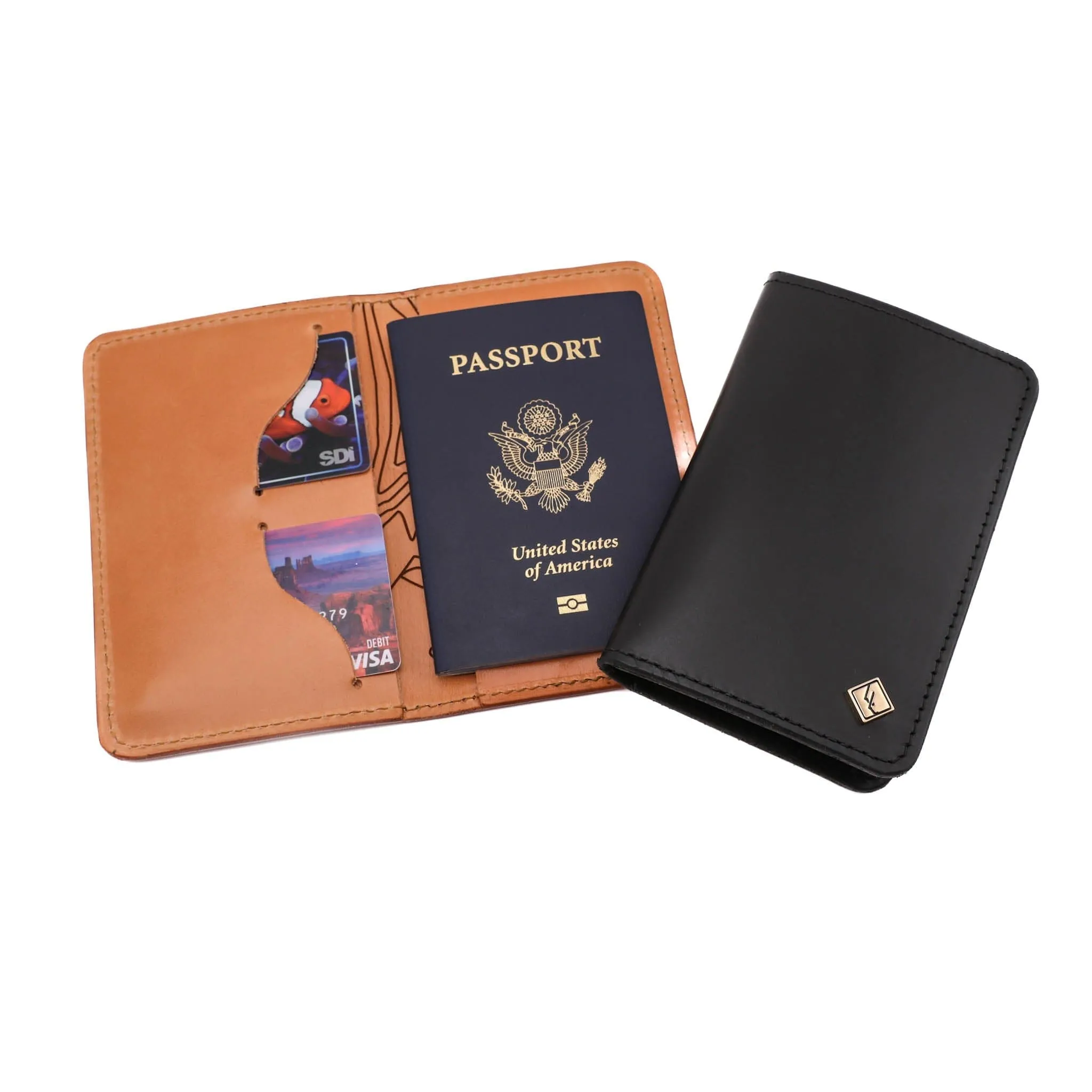 Lifetime Leather Co Men's Leather Passport Cover