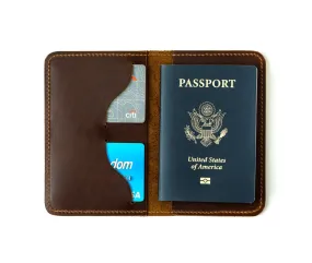 Lifetime Leather Co Men's Leather Passport Cover