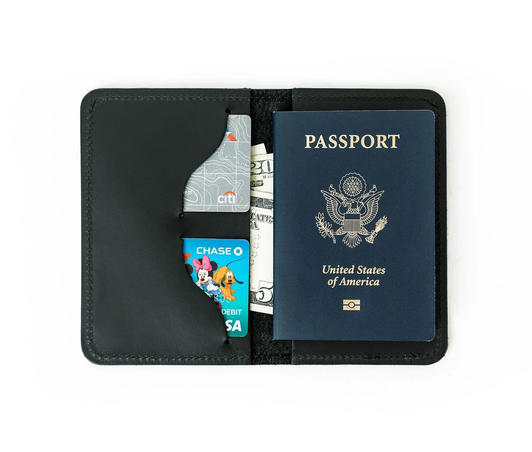 Lifetime Leather Co Men's Leather Passport Cover