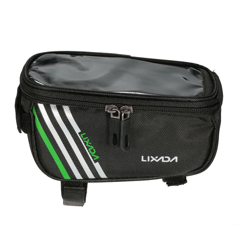 Lixada Cycling Front Tube Smartphone Bag