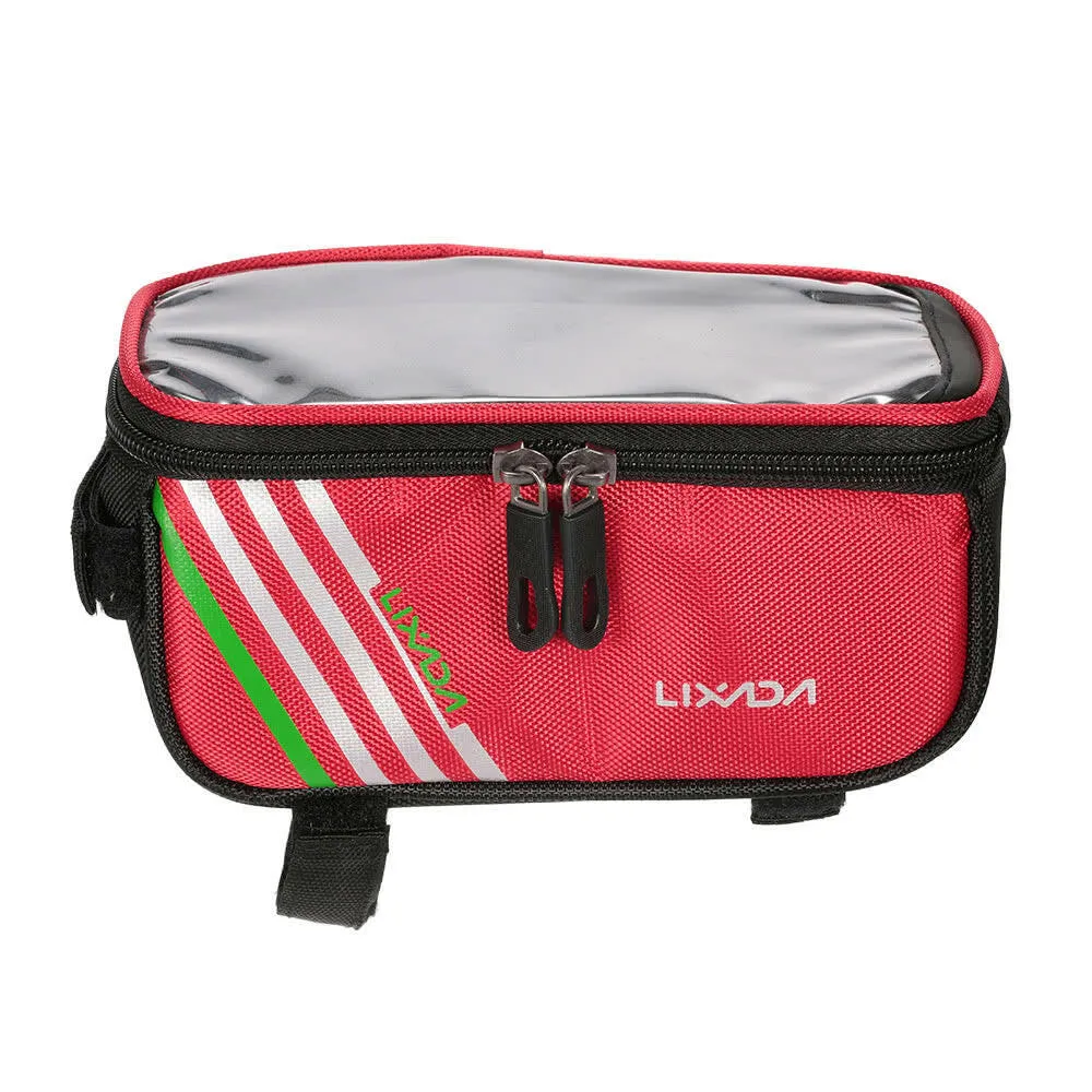 Lixada Cycling Front Tube Smartphone Bag